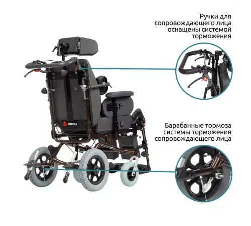 Механическая коляска Luxe 200